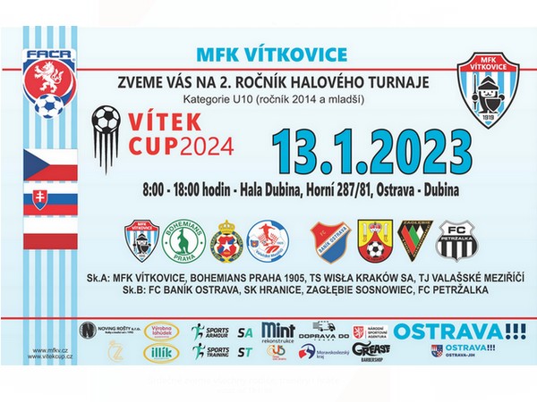 VÍTEK CUP 13.1.2024 - Hala Dubina